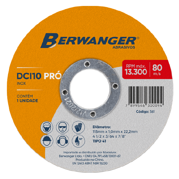 DISCO DE CORTE DCI 10 PRO