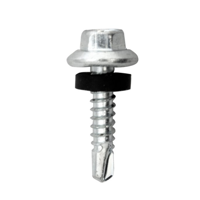 PARAFUSO AUTO-BROCANTE - SEXTAVADO - ABA LARGA - ZINCADO