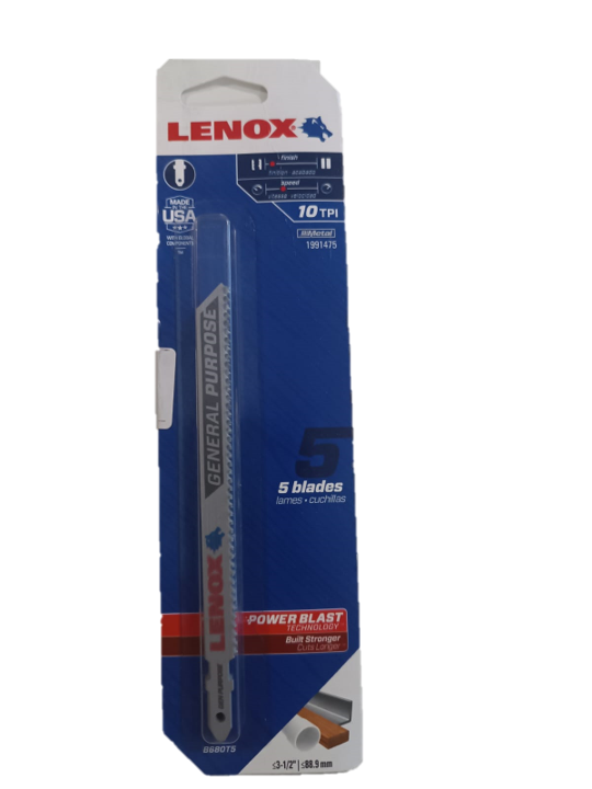 CONJUNTO LAMINAS SERRA TICO-TICO MULTIUSO 133,4X92,5X1,3MM C/5 UN.